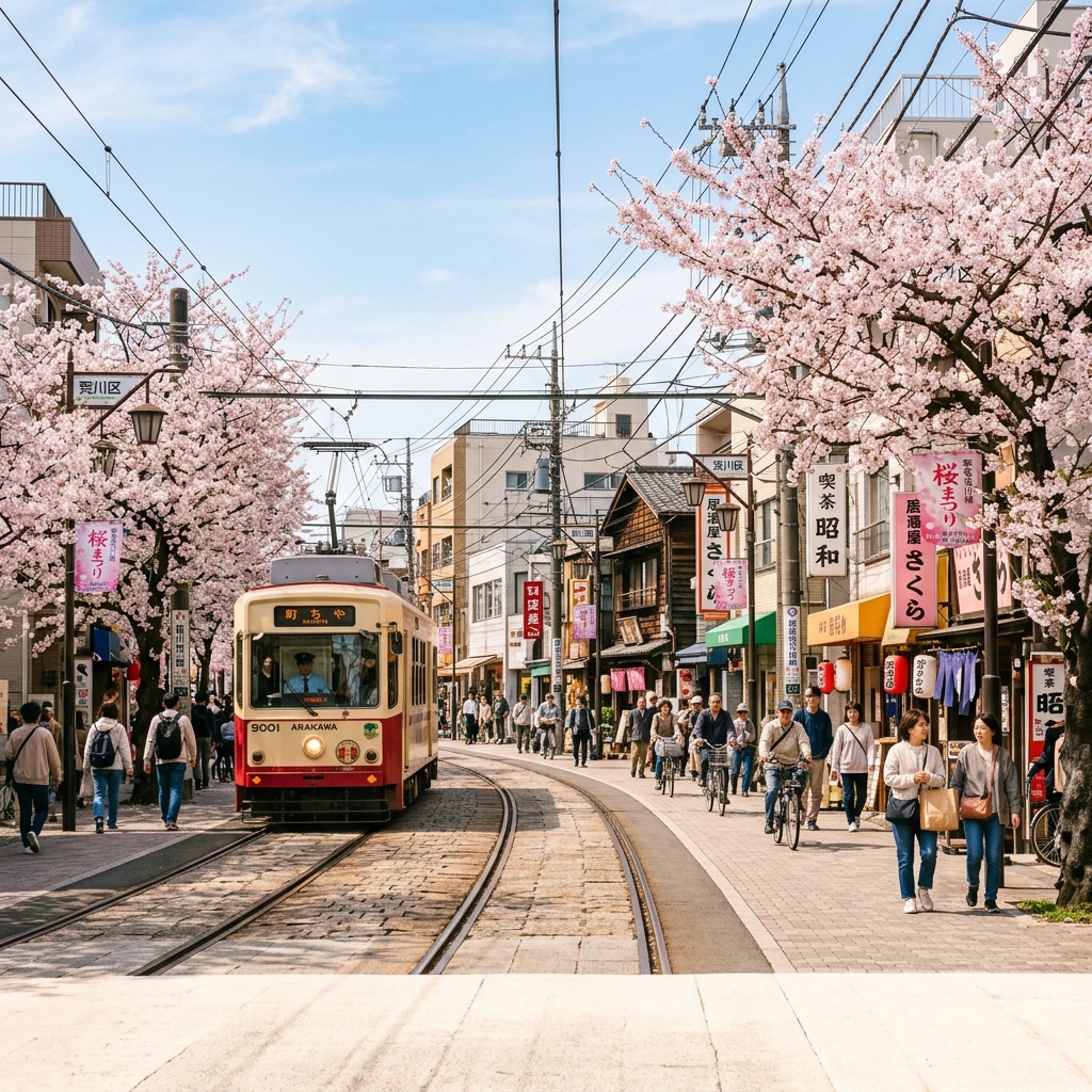 荒川区の風景