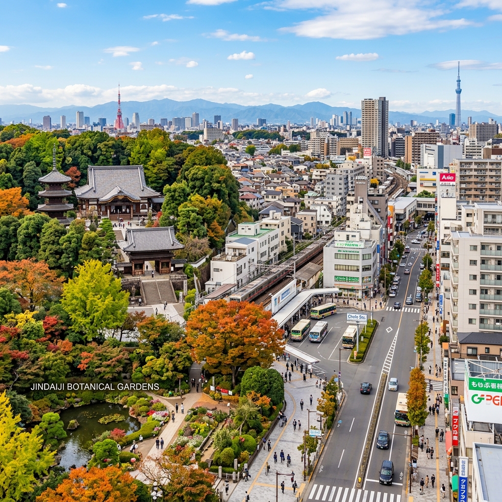 調布市の風景