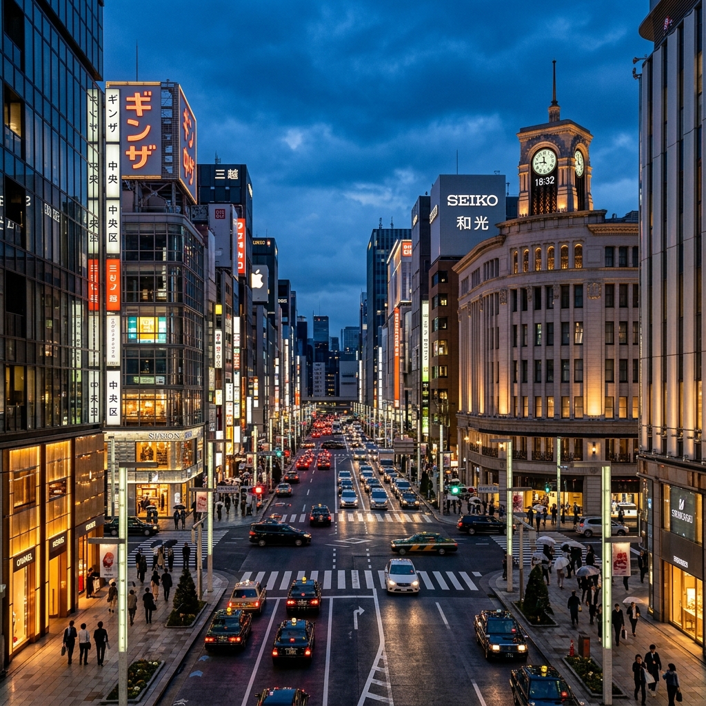 中央区の風景
