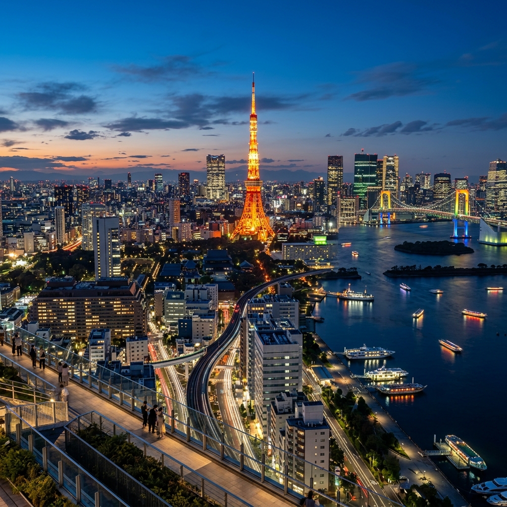 港区の風景