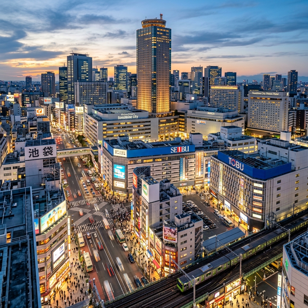 豊島区の風景